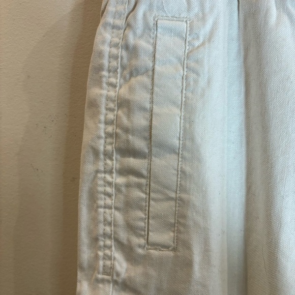 ZARA Sz  M Linen Cotton Blend Cargo Style Multiple Pockets Trousers Pants - Picture 6 of 10